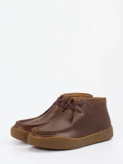 – Desert Boots aus Glattleder mittel*Camper Best