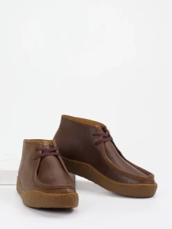 – Desert Boots aus Glattleder mittel*Camper Best