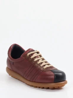 Herren Camper – Retro-Sneaker aus Kalbleder wein