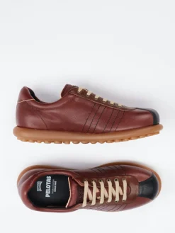 Herren Camper – Retro-Sneaker aus Kalbleder wein