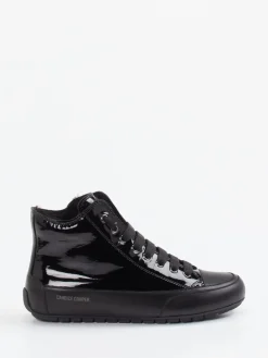 – High-Top Sneaker aus Lackleder*Candice Cooper Online