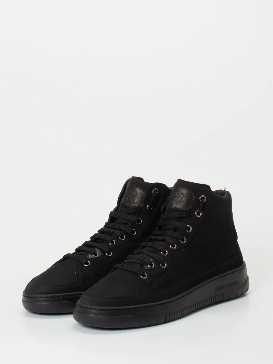 – High-Top Sneaker aus Nubukleder*Candice Cooper Hot