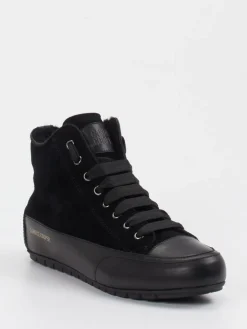 – High-Top-Sneaker aus Veloursleder*Candice Cooper New