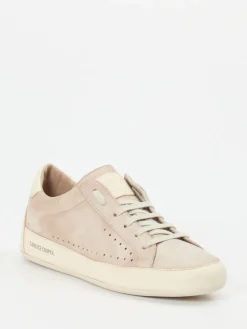 – Low-Top Sneaker aus Lammleder Beige*Candice Cooper Hot
