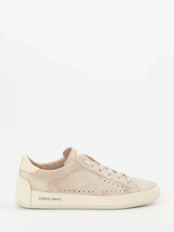 – Low-Top Sneaker aus Lammleder Beige*Candice Cooper Hot