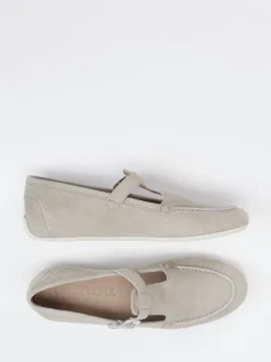 Damen Candice Cooper – Mary-Jane-Halbschuh aus Veloursleder