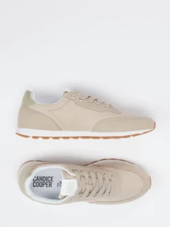 Damen Candice Cooper – Retro-Sneaker aus Velour/Textil