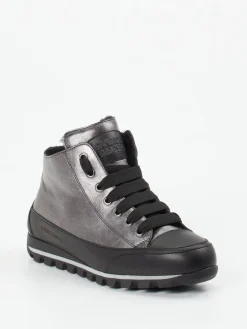 – Schnürboots aus Nubukleder Anthrazit*Candice Cooper Discount