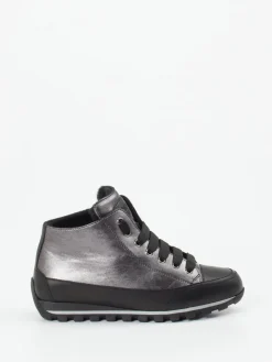 – Schnürboots aus Nubukleder Anthrazit*Candice Cooper Discount