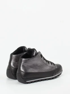 – Schnürboots aus Nubukleder Anthrazit*Candice Cooper Discount