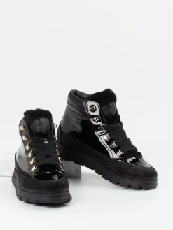 – Schnürboots aus Lackleder*Candice Cooper Online