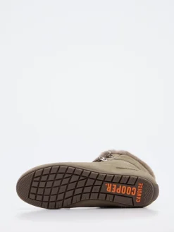 – Schnürboots aus Nubukleder in Taupe*Candice Cooper Clearance