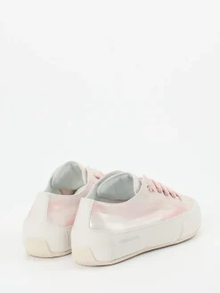 – Sneaker aus geprägtem Leder rosémetallic*Candice Cooper Online
