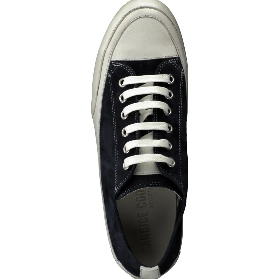 Damen Candice Cooper – Sneaker aus Veloursleder Dunkel