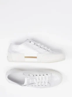 Damen Candice Cooper – Sneaker aus Metallicleder in
