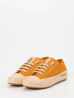 – Sneaker aus Veloursleder Hellbeige*Candice Cooper Discount
