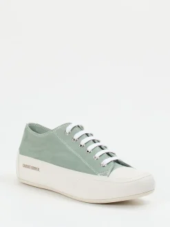 Damen Candice Cooper – Sneaker aus Veloursleder Salbei