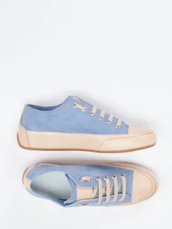 Damen Candice Cooper – Sneaker aus Veloursleder in Hell