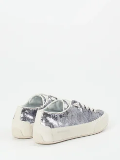 – Sneaker aus Metallic mit Pailletten*Candice Cooper Online