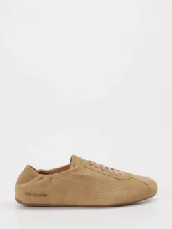 – Sneaker aus Veloursleder beige*Candice Cooper Discount