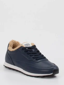 Damen Candice Cooper – Sneaker aus Lederimitat in Dunkel