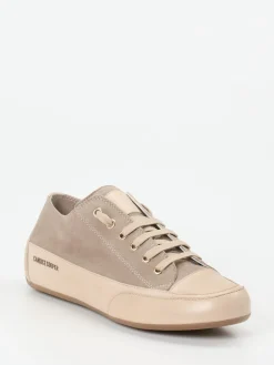 Damen Candice Cooper – Sneaker aus Veloursleder in Taupe