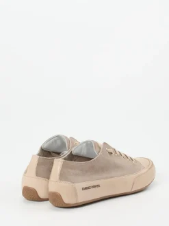 Damen Candice Cooper – Sneaker aus Veloursleder in Taupe