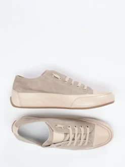 Damen Candice Cooper – Sneaker aus Veloursleder in Taupe
