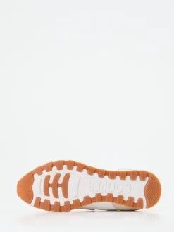 – Sneaker aus Veloursleder und Textil Offwhite*Candice Cooper Hot