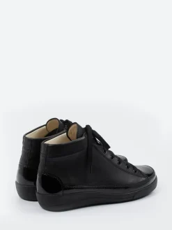 Damen Christian Dietz – High-Top-Sneaker aus Kalbleder