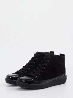 Damen Christian Dietz – High-Top-Sneaker aus Veloursleder