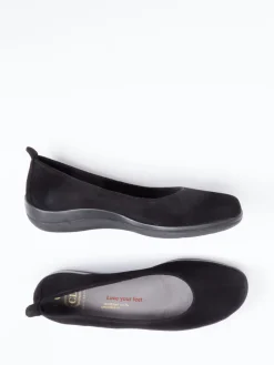 – Komfort-Ballerinas aus Veloursleder*Christian Dietz Outlet