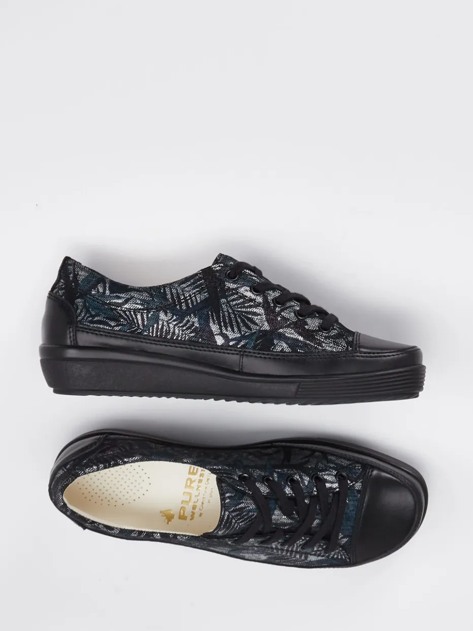 Damen Christian Dietz – Komfort-Sneaker aus geprägtem Leder