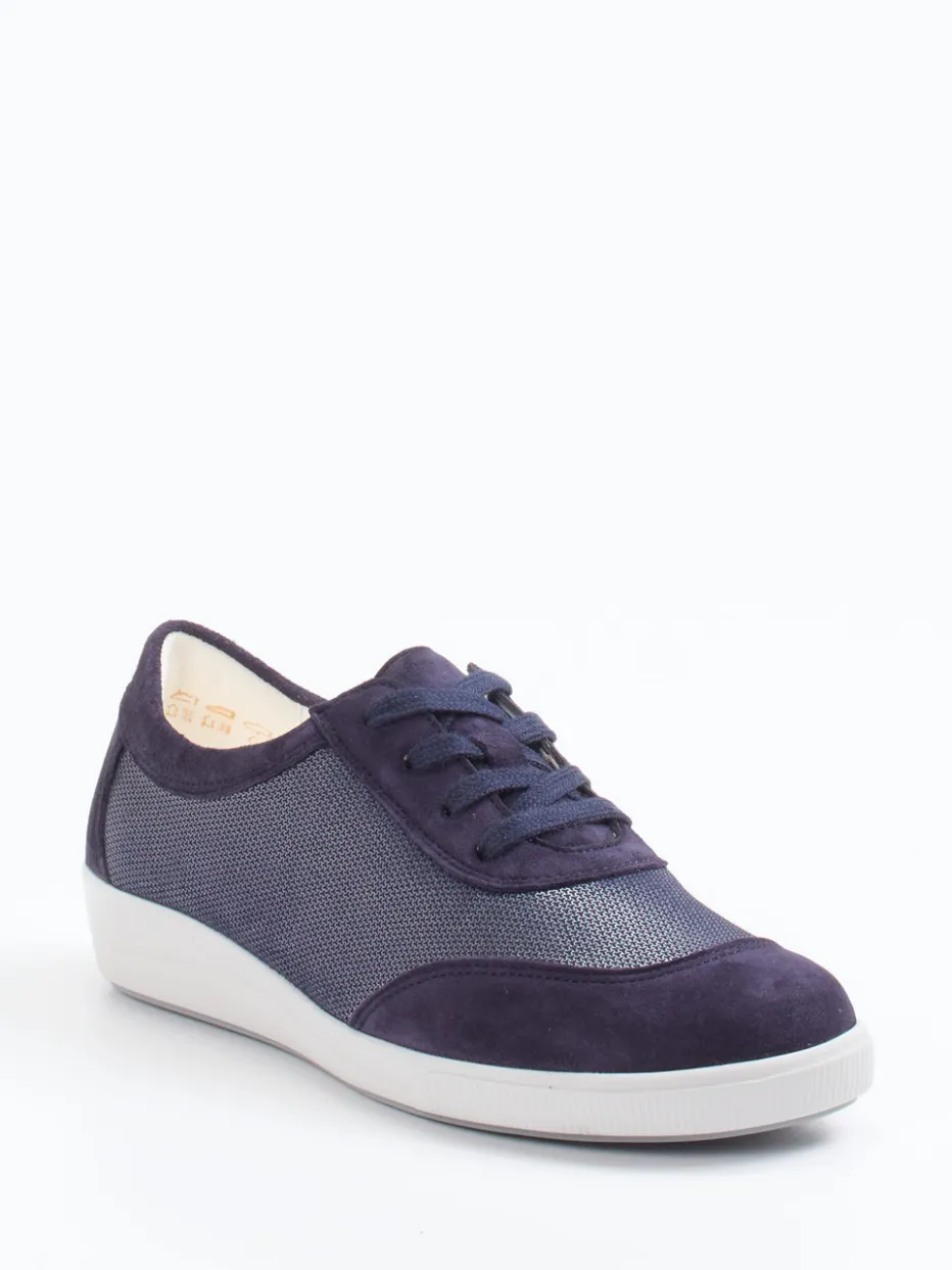 Damen Christian Dietz – Komfort-Sneaker aus Stretch und Veloursleder