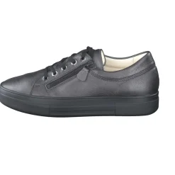 Damen Christian Dietz – Komfort-Sneaker aus Kalbleder Anthrazit