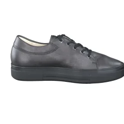 Damen Christian Dietz – Komfort-Sneaker aus Kalbleder Anthrazit