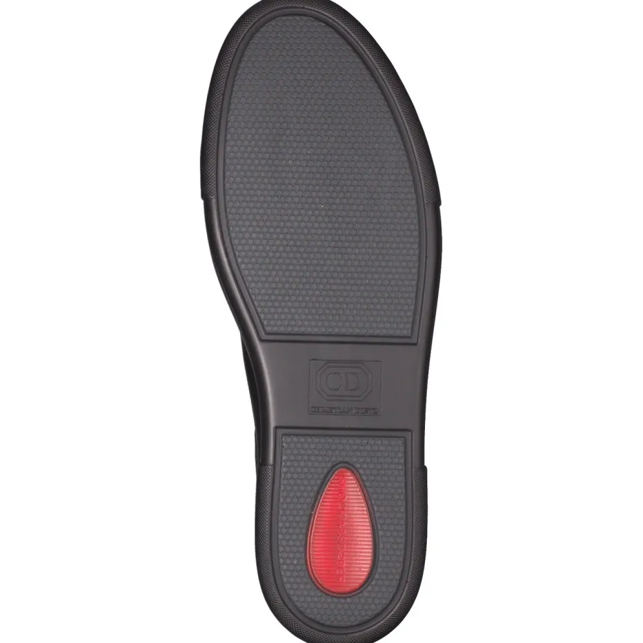 Damen Christian Dietz – Komfort-Sneaker aus Kalbleder Anthrazit