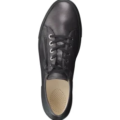 Damen Christian Dietz – Komfort-Sneaker aus Kalbleder Anthrazit