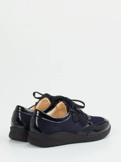 Damen Christian Dietz – Komfort-Sneaker aus Veloursleder Dunkel