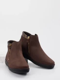 – Komfort-Stiefelette aus Nubukleder*Christian Dietz Online