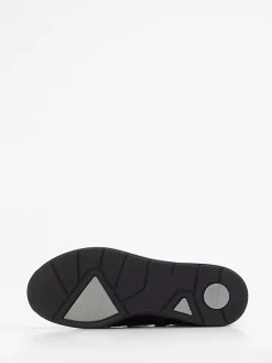 Damen Christian Dietz – Schnürschuh aus Velours- und Lackleder