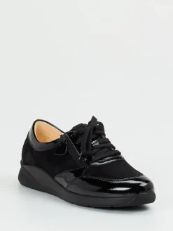 Damen Christian Dietz – Schnürschuh aus Veloursleder