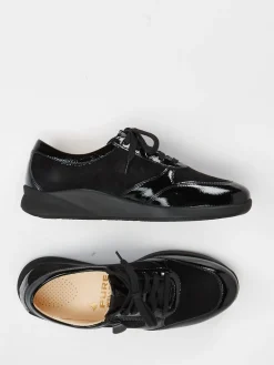 Damen Christian Dietz – Schnürschuh aus Veloursleder