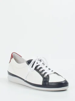 Damen Christian Dietz – Sneaker aus Kalbleder in Weiß-