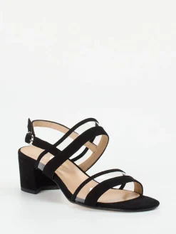 – Sandale aus Veloursleder in*Cinzia Valle Outlet