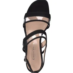 – Sandale aus Veloursleder in*Cinzia Valle Outlet