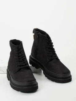 Herren Clarks – Combat Boots aus Nubukleder