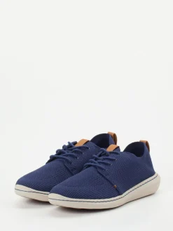 Herren Clarks – Freizeitsneaker aus Textil in Marine