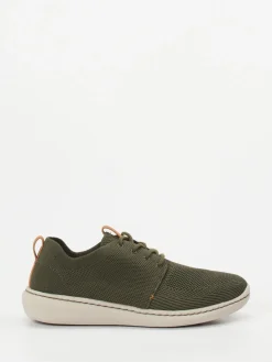 – Strick-Sneaker aus Textil in Oliv*Clarks Online