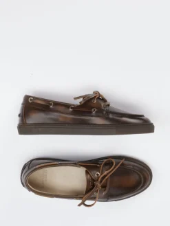 – Bootsschuh aus Kalbleder Dunkel*Copenhagen Online